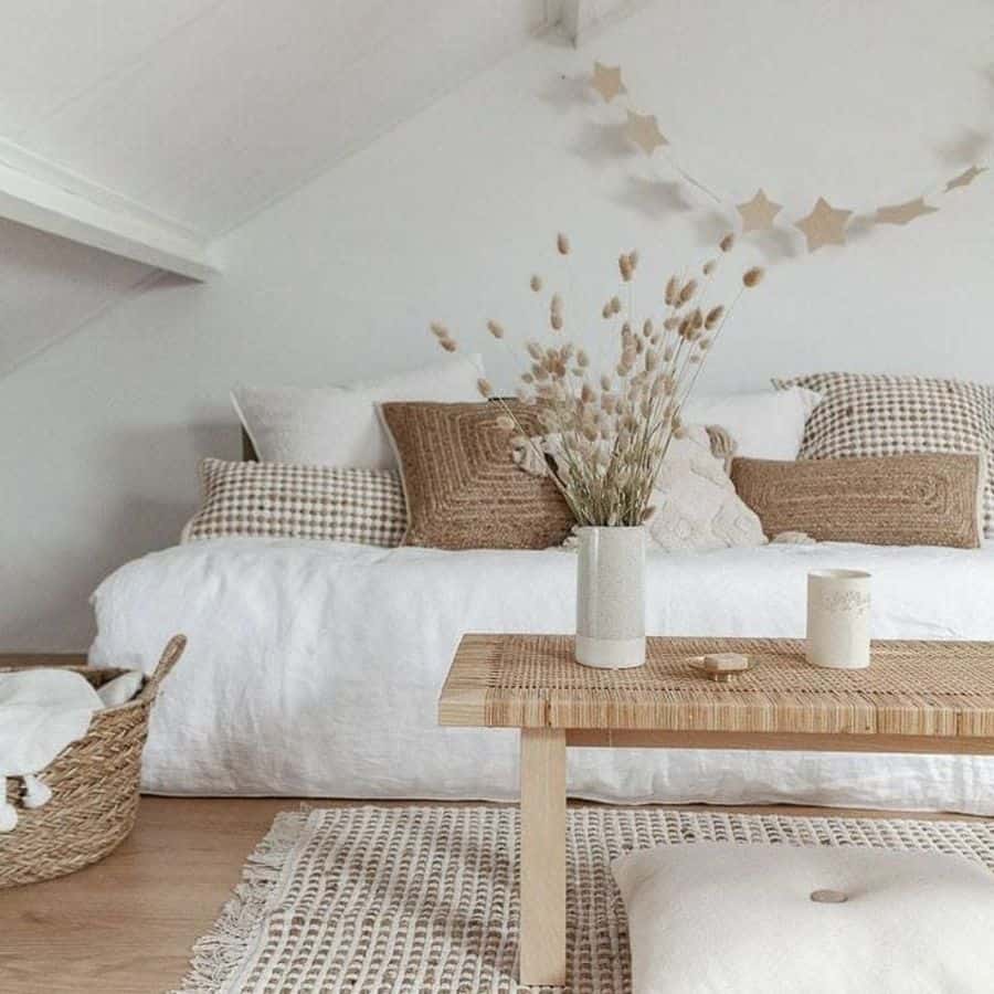 Mẫu 8: Thiết kế phòng ngủ bé gái phong cách mộc mạc